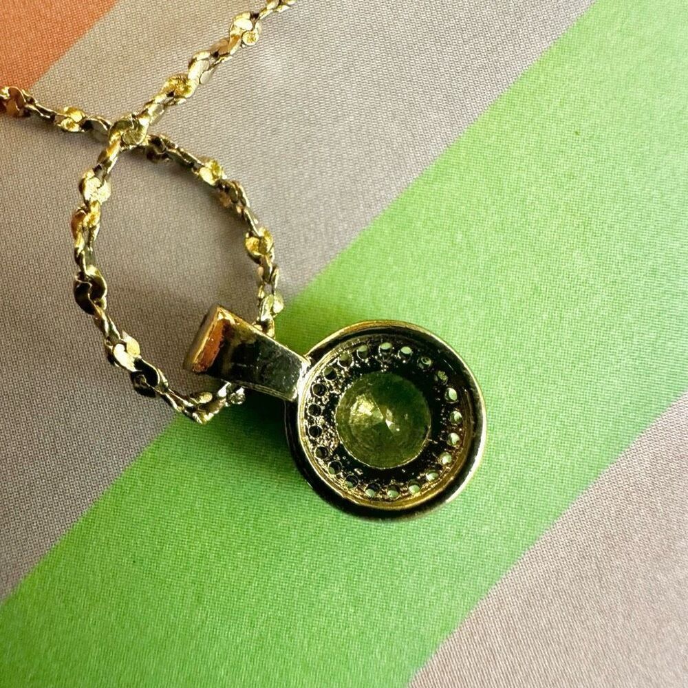 charter club halo rhinestone pendant necklace - Picture 4 of 8